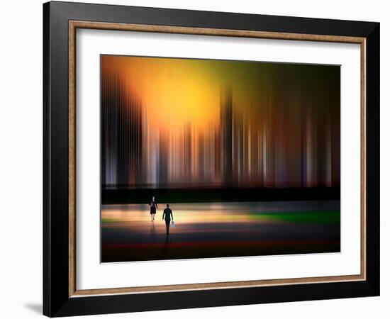 City Life-Josh Adamski-Framed Photographic Print