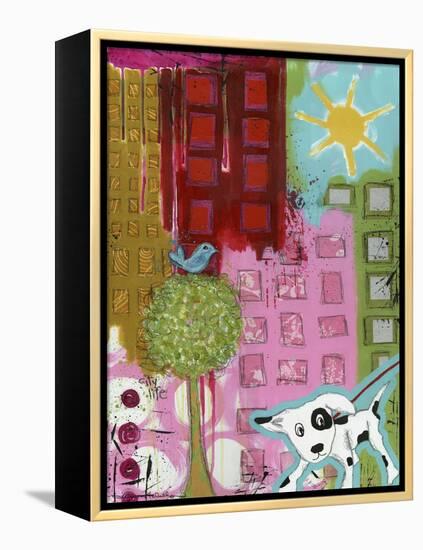 City Life-Jennifer McCully-Framed Premier Image Canvas