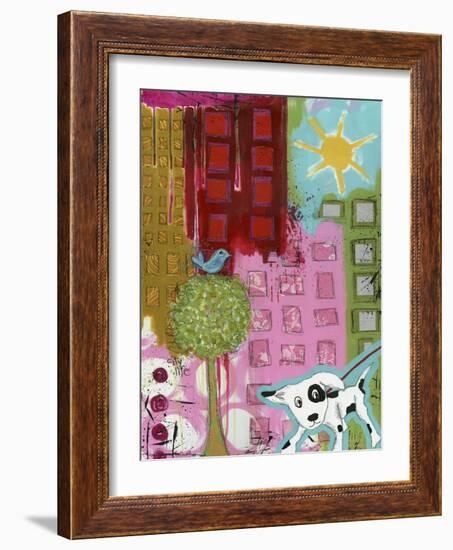 City Life-Jennifer McCully-Framed Giclee Print