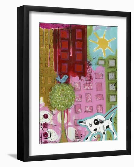 City Life-Jennifer McCully-Framed Giclee Print