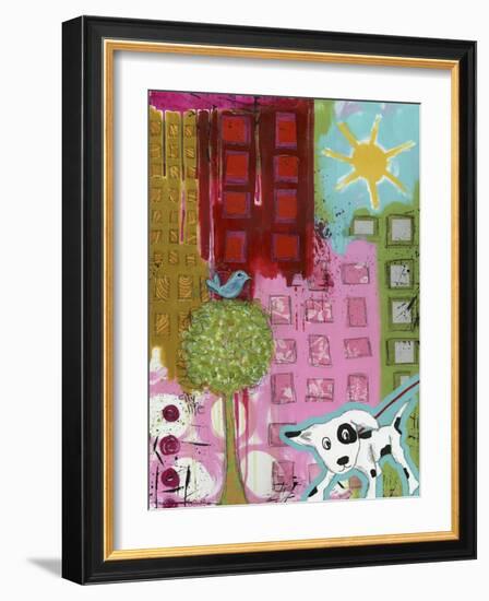 City Life-Jennifer McCully-Framed Giclee Print