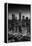 City Light Chicago B W-Steve Gadomski-Framed Premier Image Canvas