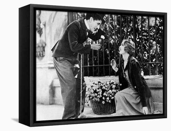 City Lights, 1931-null-Framed Premier Image Canvas