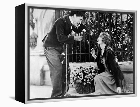 City Lights, 1931-null-Framed Premier Image Canvas