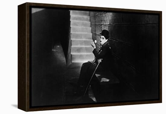 City Lights, 1931-null-Framed Premier Image Canvas