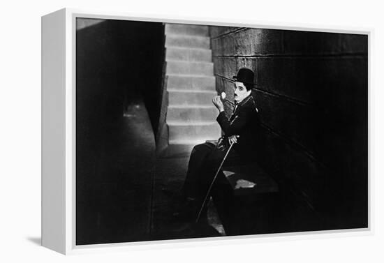City Lights, 1931-null-Framed Premier Image Canvas