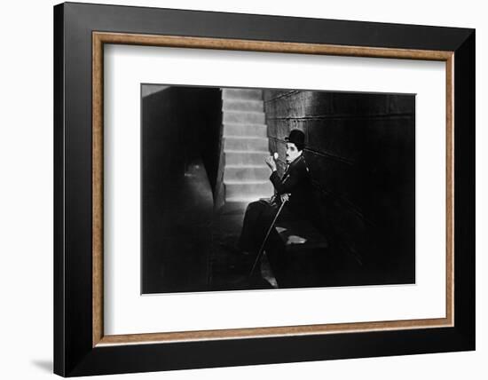 City Lights, 1931-null-Framed Photographic Print