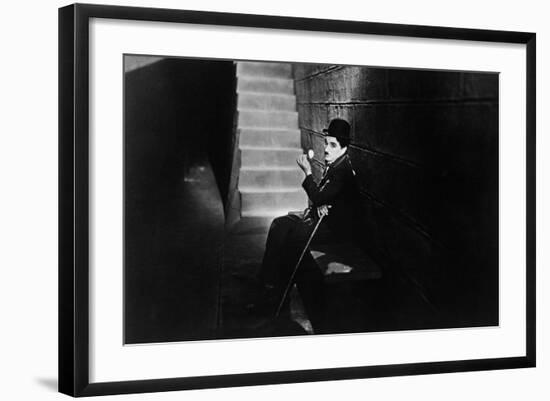 City Lights, 1931-null-Framed Photographic Print