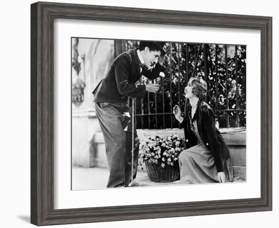 City Lights, 1931-null-Framed Photographic Print