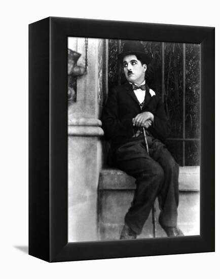 City Lights, Charlie Chaplin, 1931-null-Framed Stretched Canvas