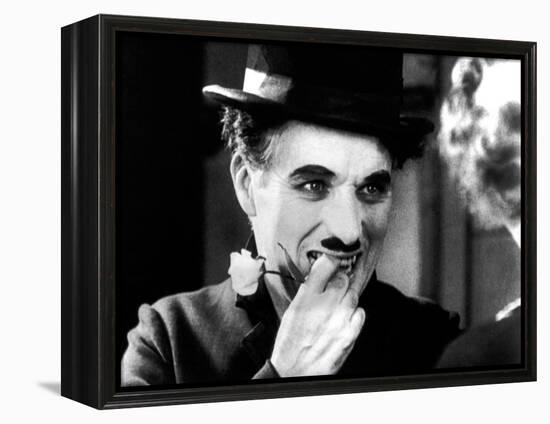 City Lights, Charlie Chaplin, Virginia Cherrill, 1931-null-Framed Stretched Canvas