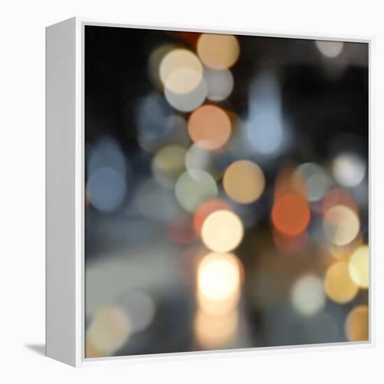 City Lights II-Kate Carrigan-Framed Stretched Canvas