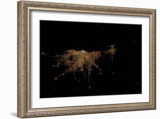 City Lights of Buenos Aires, Argentina-null-Framed Photographic Print