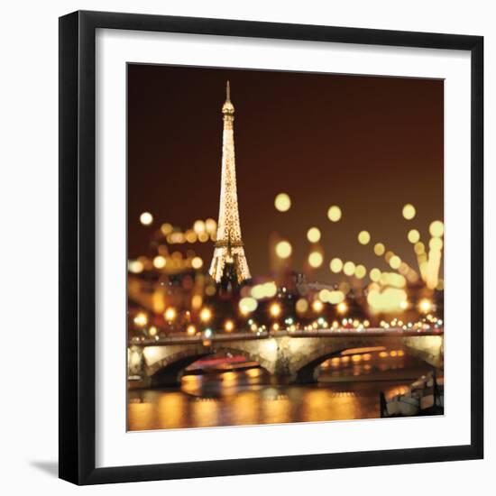 City Lights-Paris-Kate Carrigan-Framed Art Print