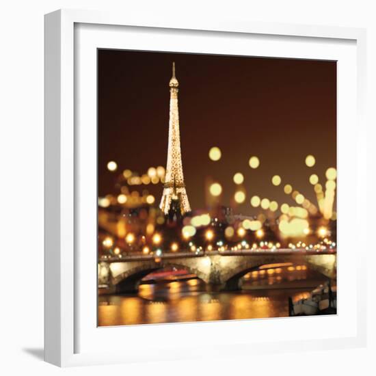 City Lights-Paris-Kate Carrigan-Framed Art Print