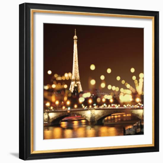 City Lights-Paris-Kate Carrigan-Framed Art Print