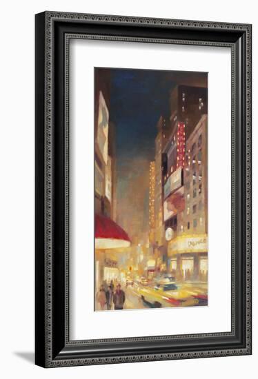 City Lights-Paulo Romero-Framed Art Print