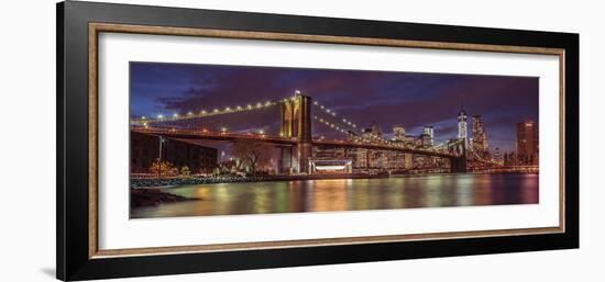 City Lights-Assaf Frank-Framed Giclee Print