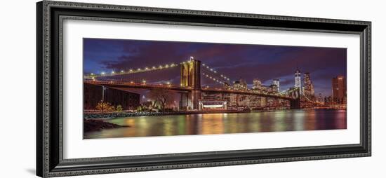 City Lights-Assaf Frank-Framed Giclee Print