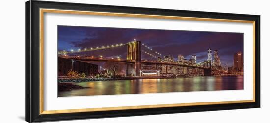 City Lights-Assaf Frank-Framed Giclee Print