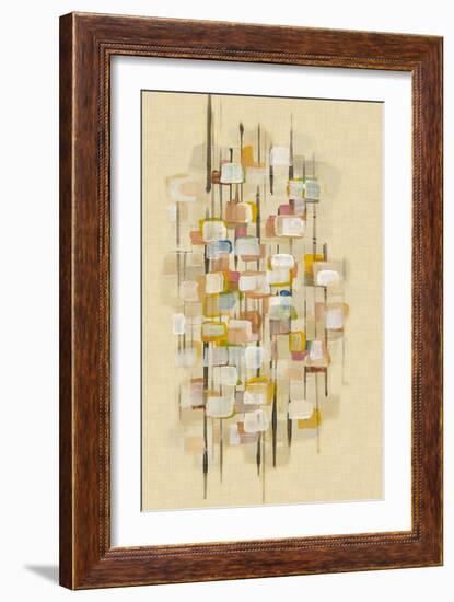 City Map II-Charles McMullen-Framed Art Print