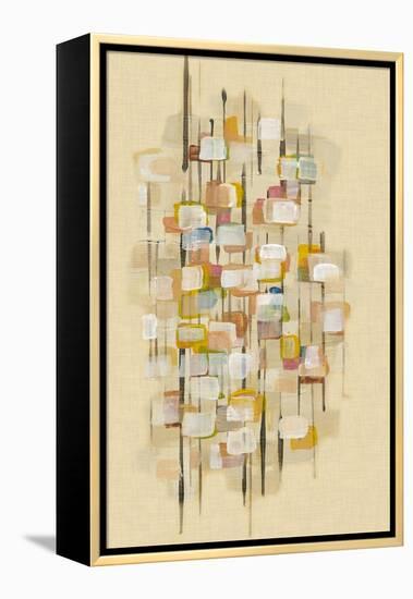 City Map II-Charles McMullen-Framed Stretched Canvas