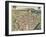 City Map of Bologna, Italy, 16th Century-null-Framed Giclee Print