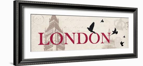 City Memories I-The Vintage Collection-Framed Giclee Print