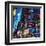 City Night-James Grey-Framed Art Print