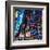 City Night-James Grey-Framed Art Print