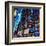 City Night-James Grey-Framed Art Print