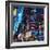 City Night-James Grey-Framed Art Print