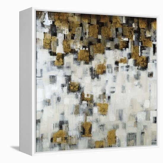 City Nights, Gold-Liz Jardine-Framed Stretched Canvas