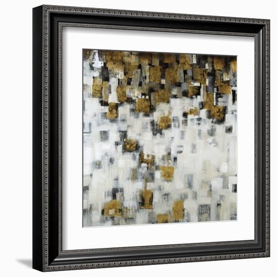 City Nights, Gold-Liz Jardine-Framed Art Print