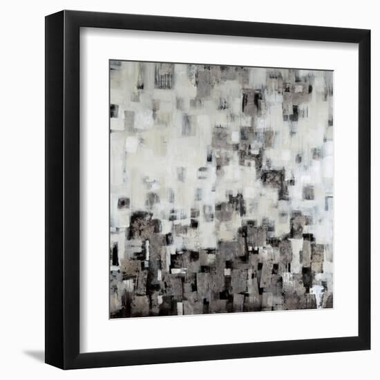 City Nights, Silver-Liz Jardine-Framed Art Print