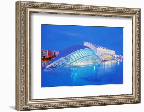 City of Arts and Sciences, Valencia, Spain-Marco Simoni-Framed Photographic Print