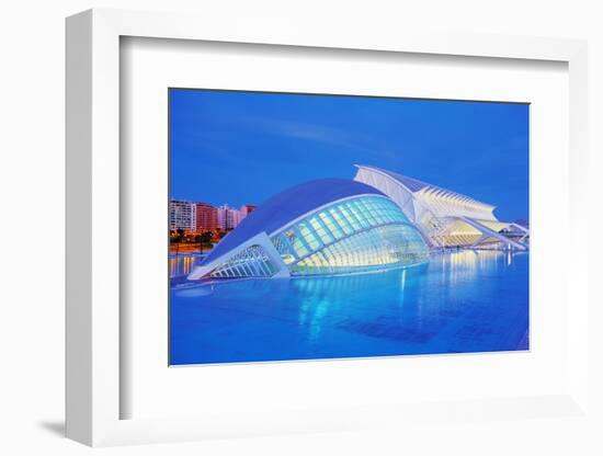 City of Arts and Sciences, Valencia, Spain-Marco Simoni-Framed Photographic Print