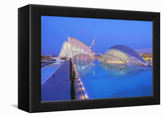 City of Arts and Sciences, Valencia, Spain-Marco Simoni-Framed Premier Image Canvas