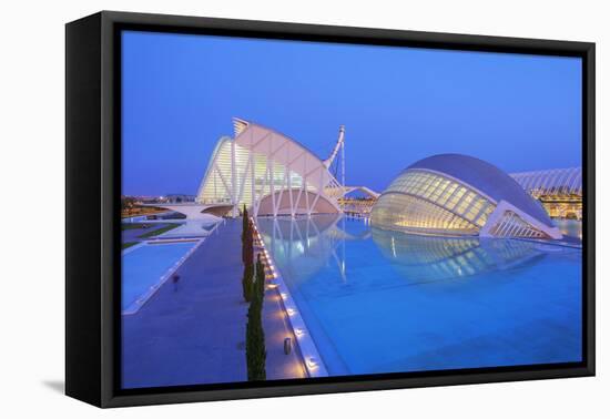 City of Arts and Sciences, Valencia, Spain-Marco Simoni-Framed Premier Image Canvas