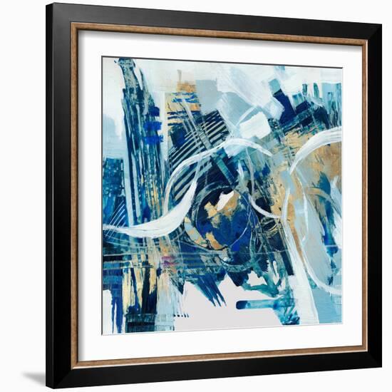 City of Blue-null-Framed Art Print