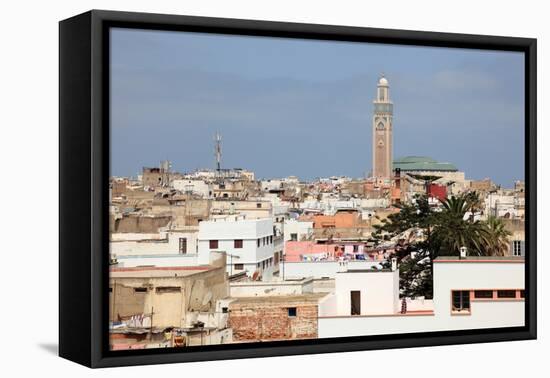 City of Casablanca, Morocco-p.lange-Framed Premier Image Canvas