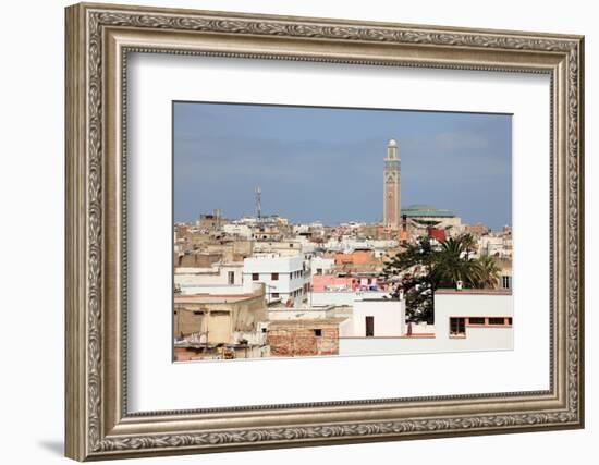 City of Casablanca, Morocco-p.lange-Framed Photographic Print