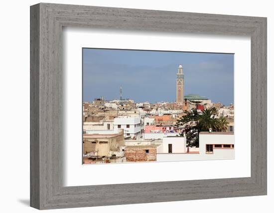 City of Casablanca, Morocco-p.lange-Framed Photographic Print