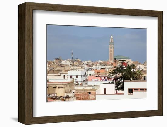 City of Casablanca, Morocco-p.lange-Framed Photographic Print