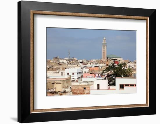 City of Casablanca, Morocco-p.lange-Framed Photographic Print