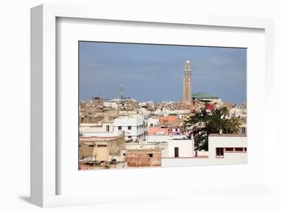 City of Casablanca, Morocco-p.lange-Framed Photographic Print