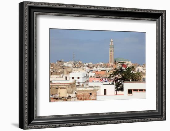 City of Casablanca, Morocco-p.lange-Framed Photographic Print