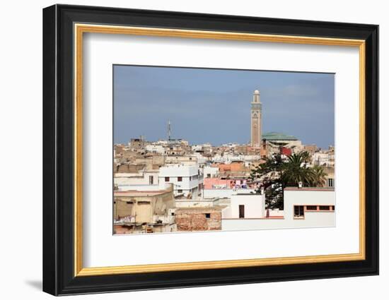 City of Casablanca, Morocco-p.lange-Framed Photographic Print