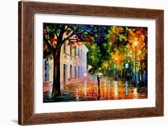 City Of Destiny-Leonid Afremov-Framed Art Print