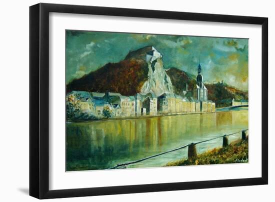 City of Dinant Belgium-Pol Ledent-Framed Art Print